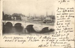Montlucon CPA Pont du Cher
