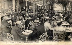Vichy - Le Parc - Le Restauration - CPA 