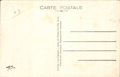 Vichy - Le gare Routiere - la poste et l'Hotel de Ville - CPA 