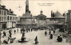 Commentry - the Exit of the Workshops - CPA