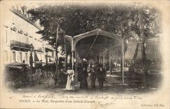 Vichy - Le Parc - Perspective d'une Galerie Couverte - CPA 