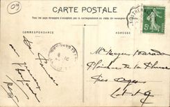 Pamiers CPA the park of the Town hall