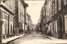 Pamiers - the Street Major - CPA