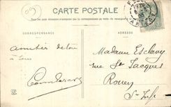 Tours von Foix CPA gesehen von der Strasse der Str-Busen