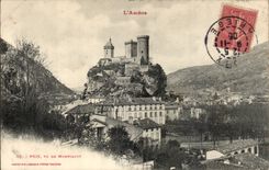 Foix CPA Seen of Montgauzy