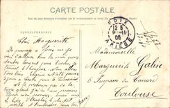 Foix CPA Seen of Montgauzy