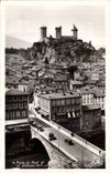 Foix CPA the bridge and the strong castle