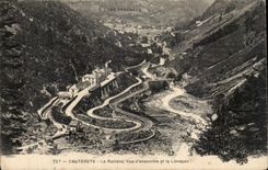 CAuterets CPA Railliere Overall picture and the Snail