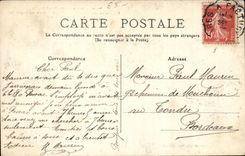 CAuterets CPA Hydropathic establishment of Railliere and valley of CAuterets