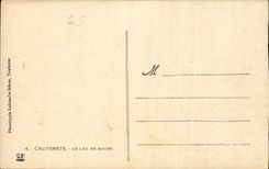 CAuterets CPA the Lake Gaube