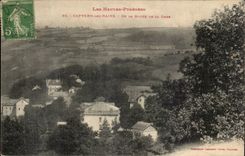 CApvern les Bains Al road CPA of the station