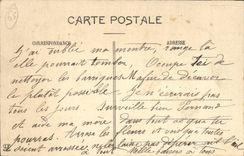 CApvern les Bains Al road CPA of the station