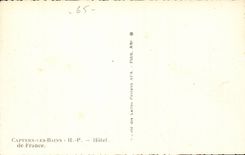 CApvern les Bains CPA Hotel of France