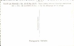 Surroundings of luchon CPA the Lake Expingo and the refuge