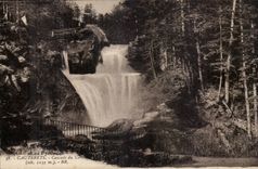 CPA Cauterets Cascades of Cerisey