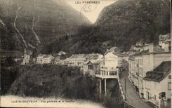 CPA Luz Saint Saver View and the pit