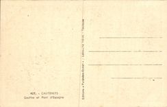 CPA CAuterets Pit and bridge of Spain