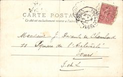 CPA CAuterets the Route snail of Pierrefitte has CAuterets