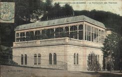 Bagneres de Bigorre CPA the palm house of the thermal baths