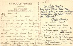 Luz Saint Saver CPA the gave