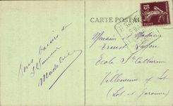 CPA Route of Pierrefitte has Luz the gave with the bridge of the queen