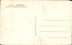 Cauterets - the Lake Gaube 1800m - CPA