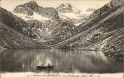 Cauterets - the Lake Estom alt 1782 - CPA
