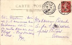 Cauterets - Cascade of Lutour alt 1098 - CPA