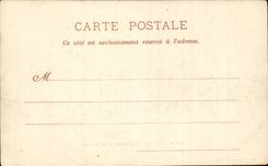 Cauterets - Esplanade - casino CPA