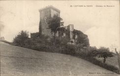 Capvern baths - Castle of Mauverin CPA