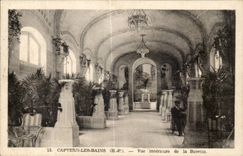 Capvern Les Bains - Interior Sight of Refreshment bar CPA