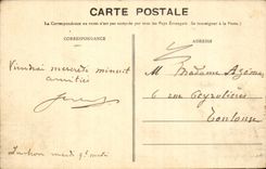 Surroundings of luchon CPa Cascade of Montauban