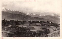 Capvern cPA Chain of the Pyrenees seen of the road of Bouride