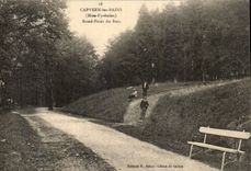 Round Capvern CPA point of wood