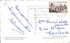 Capvern CPA hydropathic establishment of Bouride