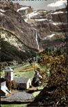 Gavarnie CPA the circus the large cascade the church
