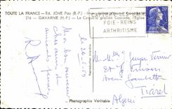 Gavarnie CPA the circus the large cascade the church