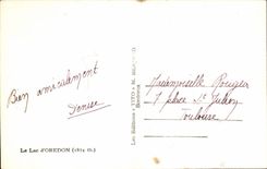 CPA the Lake Oredon (1874m)