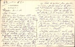 CPA Gavarnie the circus