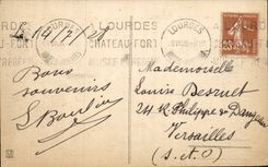 CPA Luchon Plate of Superbagneres On the way for Cecire