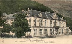 CPA Cauterets the casino Hydropathic establishment of eggs