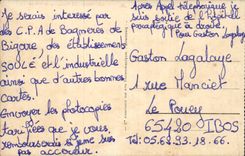 CPA Gavarnie the circus seen of the village