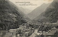 CPA Cauterets View taken of the Green Nipple