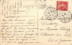 CPA Cauterets View taken of the Green Nipple