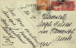 CPA Capvern les Bains Seen interior of the refreshment bar