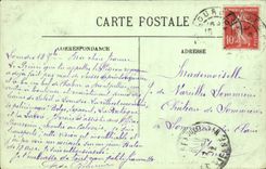 CPA Lourdes the funicular of the Peak of Jer