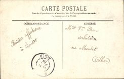 CPA Lourdes a thought of Our Lady