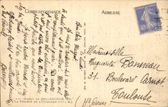 CPA Mountain of Belledonne the meadow of the oursiere