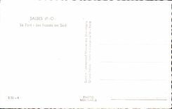 CPSM Salses the fort pits of the south