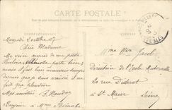 CPA Al has milk bein clearly vout vach Paysans Folklore TOP